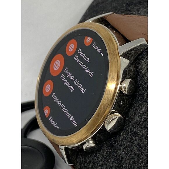 Fossil Gen 4 Authentic Digital Dial Smart Watch Custom Band FTW6016 LT337 - Picture 4 of 12
